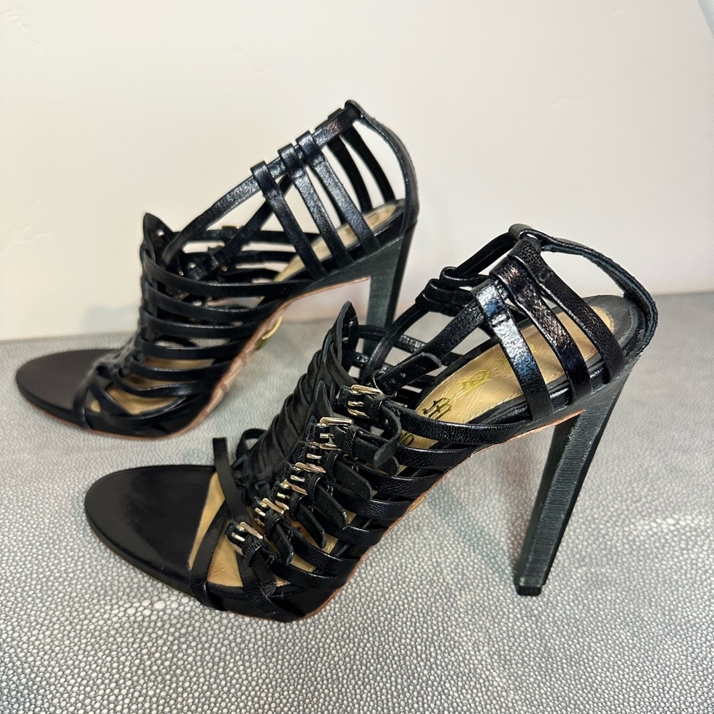 L.A.M.B. Rhea Cage Sandal